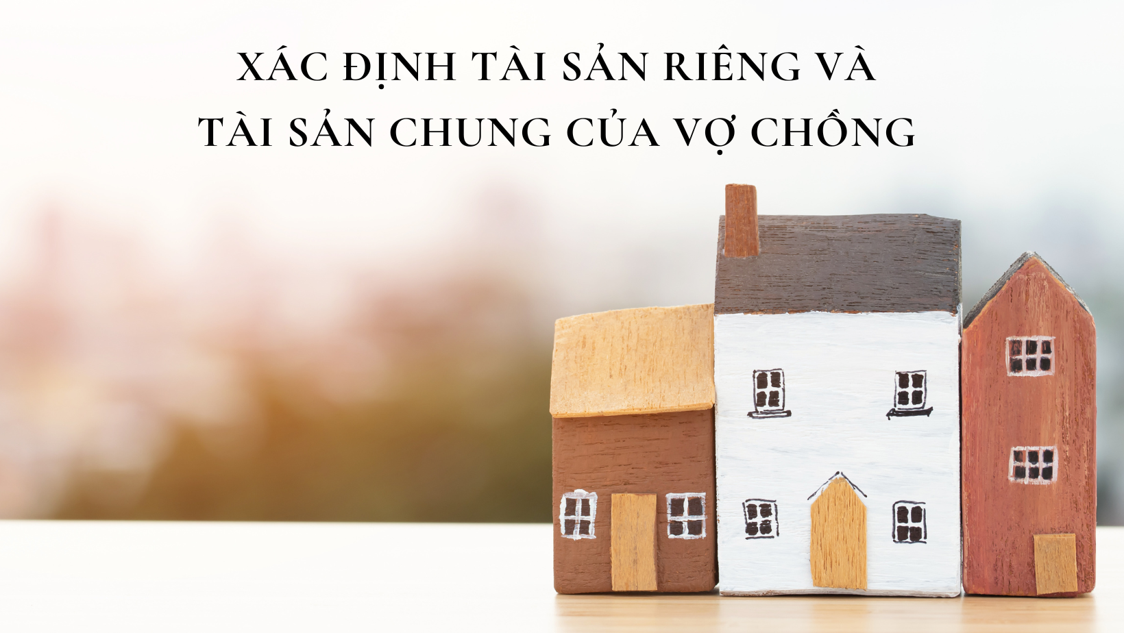 XÁC ĐỊNH TÀI SẢN RIÊNG VÀ TÀI SẢN CHUNG CỦA VỢ CHỒNG