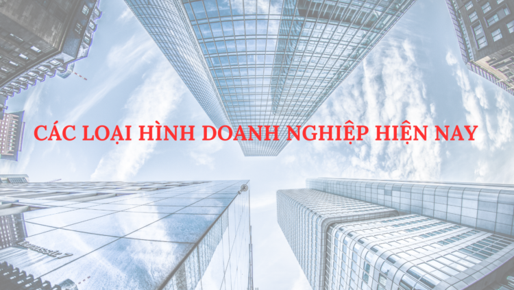 CÁC LOẠI HÌNH DOANH NGHIỆP HIỆN NAY